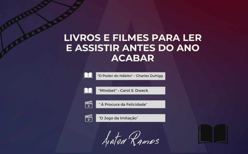 Livros e filmes para ler e assistir antes do ano acabar
